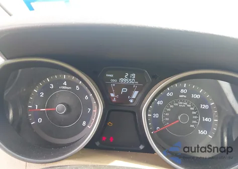 2013 Hyundai Elantra Limited из США, поврежденный, VIN 5NPDH4AE6DH210817